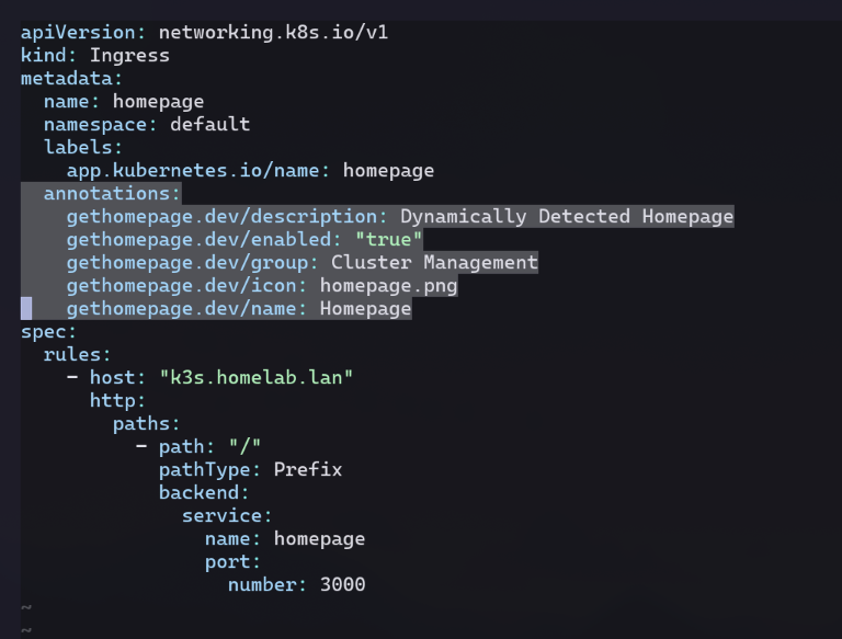 homage ingress cleanup